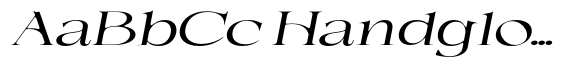 Demetras Soft ExtraExpanded Italic image