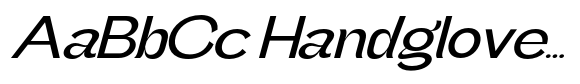 Gathia Sans  Expanded Slant Medium image