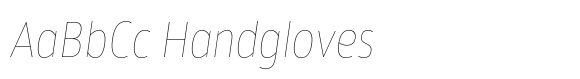 Akwe Pro Nar Hairline Italic image
