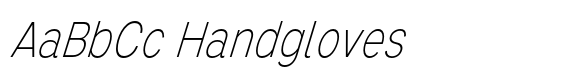 Mixolydian Thin Italic image