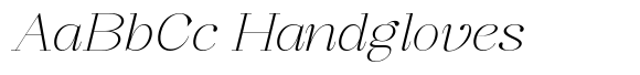 Selogia Thin Extra Expanded Italic image