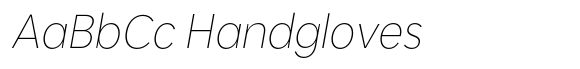 Kanyon Narrow Thin Italic font sample