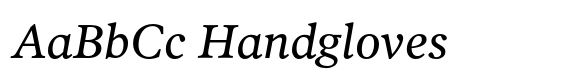 Poynter Old Style Text Italic image