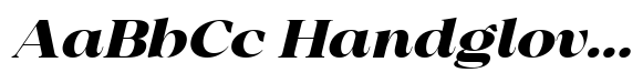 Mugnelis Extra Bold Semi Expanded Italic image