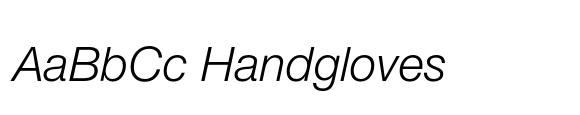 Neue Helvetica Thai Light Italic image