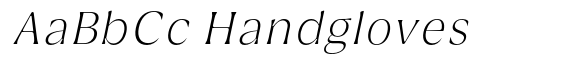 Griggs Serif GriggsSoft ExtLtSerifSs01Slnt image