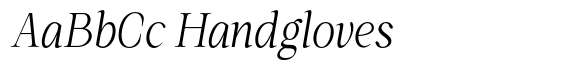 Kanellis Extra Light Condensed Italic image