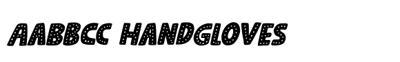 Kissy Face Dots Italic image
