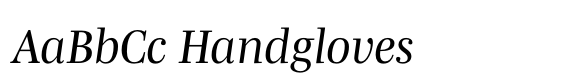 Mencken Std Italic image
