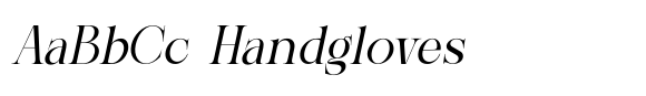 Archeli Italic font sample
