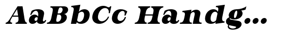 Bravellion Extra Black Expanded Italic image