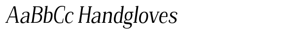 Mundale Condensed Slant image