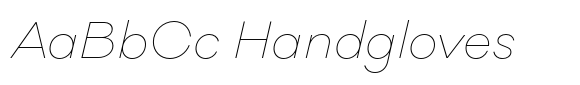 Galano Classic Thin Italic image