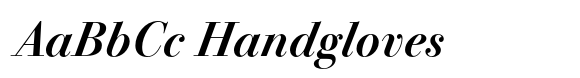 Bodoni PT Display Demi Italic image