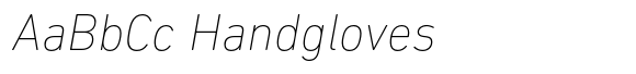 DIN Next Pro Ultra Light Italic image