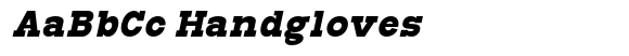 Aristone Slab Extra Bold Italic image