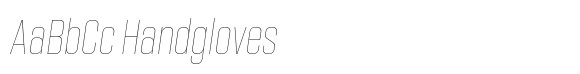 HD Corbit Condensed Thin Italic image