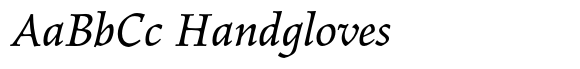Elysium Pro Book Italic image