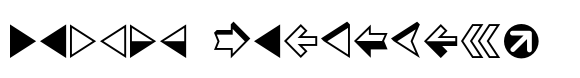 Ayi Dingbats Arrows image