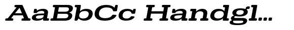 Dean Soft Slab Extended Semi Bold Italic image