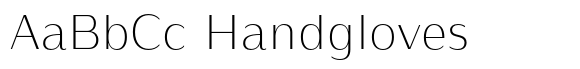 Nirand Extra Light font sample