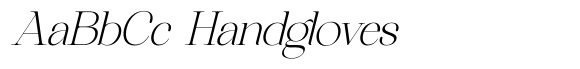 Megila Italic font sample
