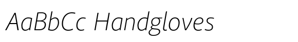 Kootenay Extra Light Italic image