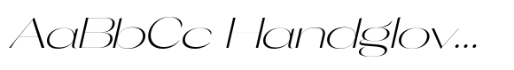 Orelo Expanded Light Italic image