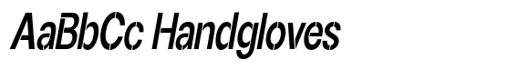 Gorvain Stencil Semi Bold Condensed Slanted image