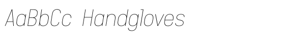 Roxveil Thin Italic font sample