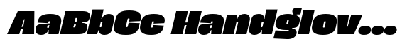 Spanik ExtraBlack SemiExpanded Italic image