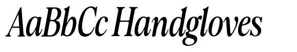 Sofian Monika Condensed Italic image