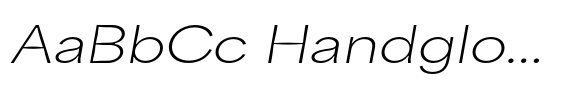 Area Inktrap Extended Thin Italic image