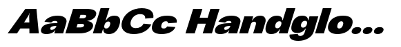 Chairo Sans Black Italic Expanded image