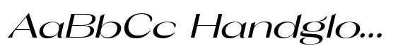 Orelo Text Expanded Medium Italic image