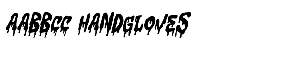 Zomblo Italic font sample