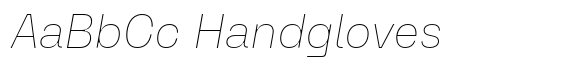 Anthine Thin Italic image