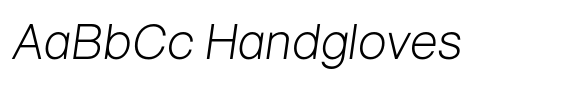 Neue Radika Light Italic image