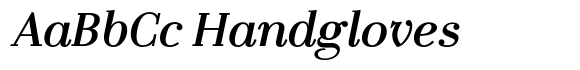 LaBodoni Medium Italic image