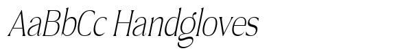 Goldtyne ExtraLight SemiCondensed Italic image