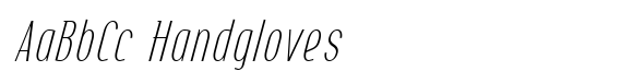 Vastergard Extra Light Italic image