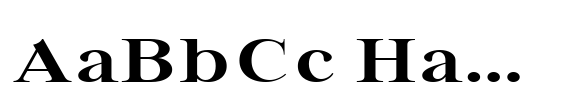 Bia Serif High Se Bold Expanded image