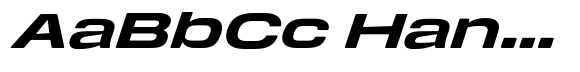 De Box Expanded Black Italic Tall image
