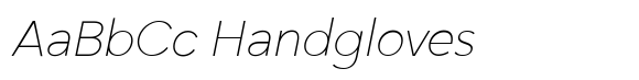 Grift Thin Italic image