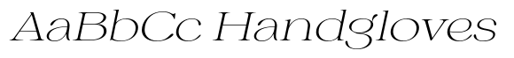 Charman Thin Italic Expanded image
