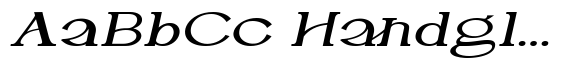Calvoire Medium Extra Expanded Italic image