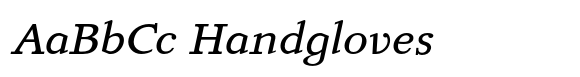 Luminance OT Italic image