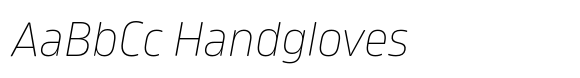 Amfibia Thin Italic image