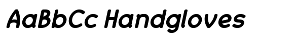 Bumora Round Bold Italic image