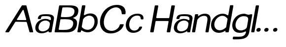 Homiled Soft Thin SemiExpanded Italic image